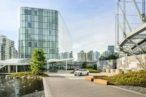 Hotel exterior and surrounding urban setting